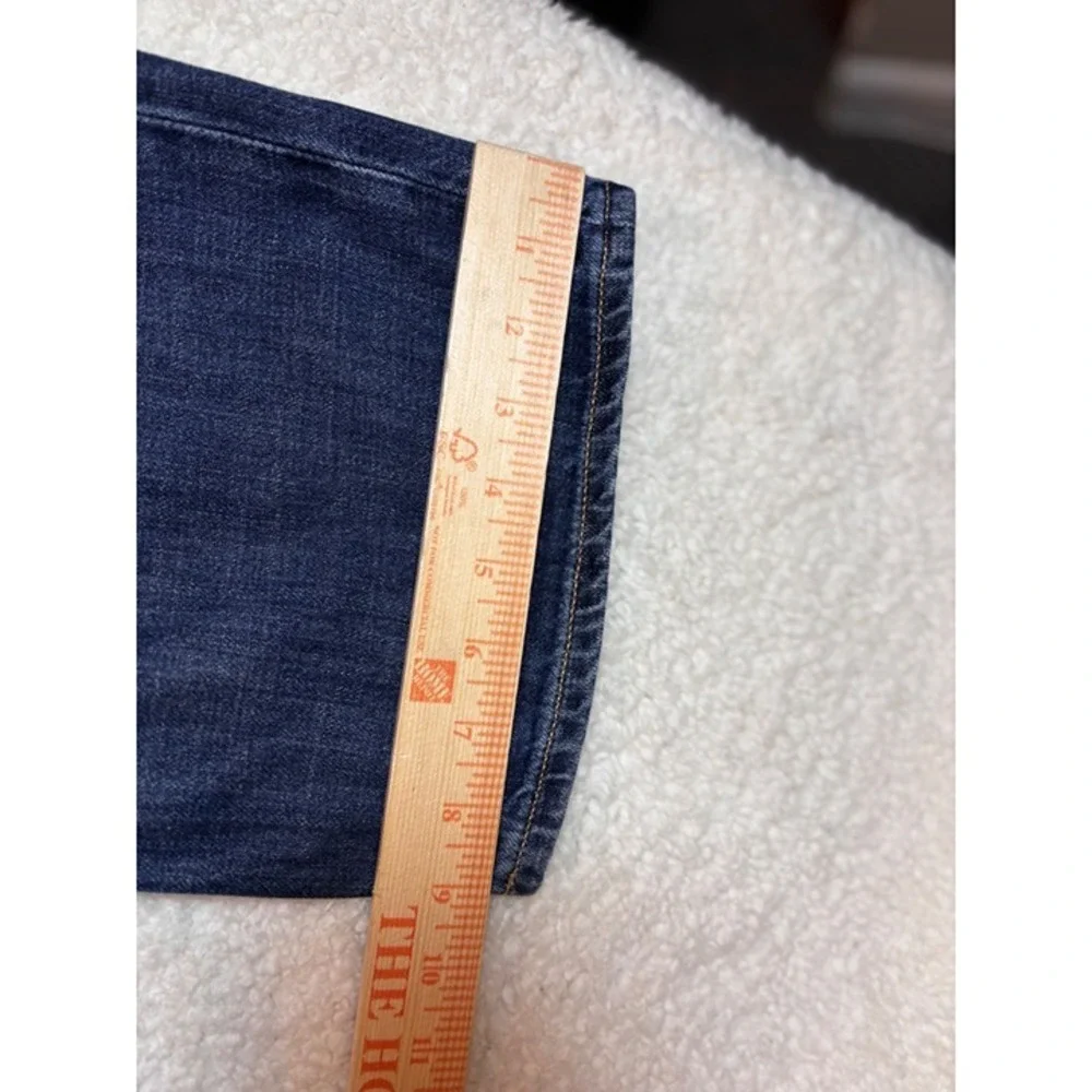 Banana Republic Straight‎ Leg Jeans Mens 36x32 Blue Medium Wash Denim
